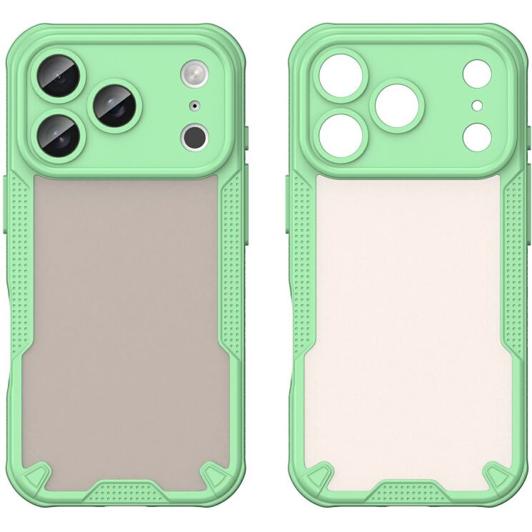 Захисний чохол UniCase Falcon Frame для iPhone 18 Pro Max / 17 Pro Max - Green: фото 2 з 9