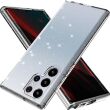 Защитный чехол UniCase Glitter Series для Samsung Galaxy S22 Ultra - Transparent Black (289941H)