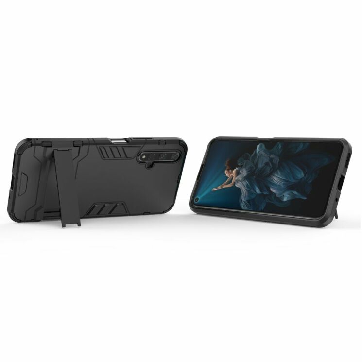 Захисний чохол UniCase Hybrid для Huawei Honor 20 / Nova 5T - Black: фото 3 з 9