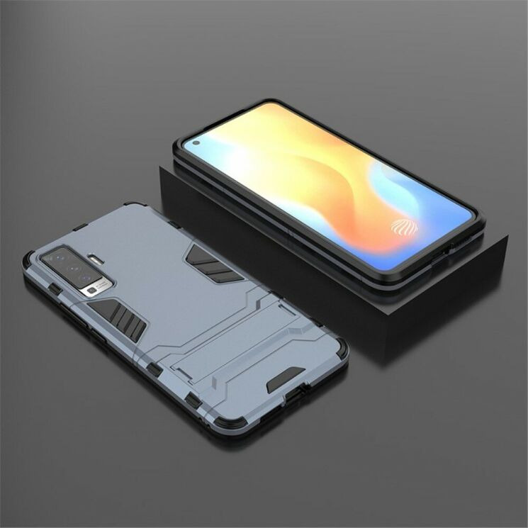 Защитный чехол UniCase Hybrid для VIVO X50 - Blue: фото 5 из 7