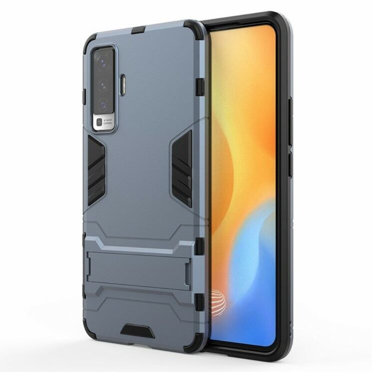 Защитный чехол UniCase Hybrid для VIVO X50 - Blue: фото 2 из 7