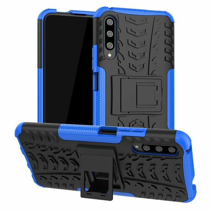 Защитный чехол UniCase Hybrid X для Huawei P Smart Pro / Honor 9X (for China) - Blue: фото 1 из 9