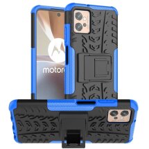 Защитный чехол UniCase Hybrid X для Motorola Moto G32 - Blue: фото 1 из 18