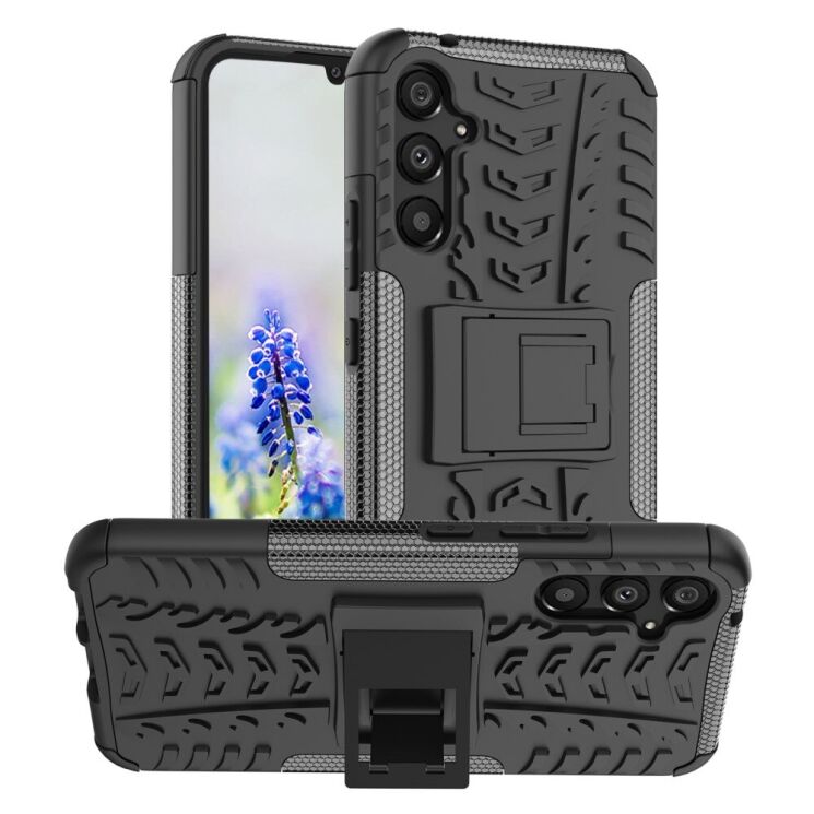 Защитный чехол UniCase Hybrid X для Samsung Galaxy A34 (A346) - Black: фото 1 из 17