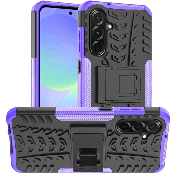Защитный чехол UniCase Hybrid X для Samsung Galaxy A36 (A366) - Purple: фото 1 из 16
