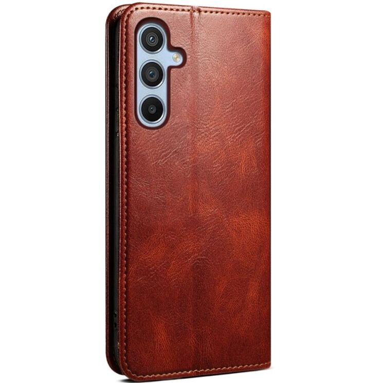 Защитный чехол UniCase Leather Wallet для Samsung Galaxy A16 (A165) - Brown: фото 6 из 7