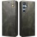 Защитный чехол UniCase Leather Wallet для Samsung Galaxy A24 (A245) - Green (322309G). Фото 1 из 8