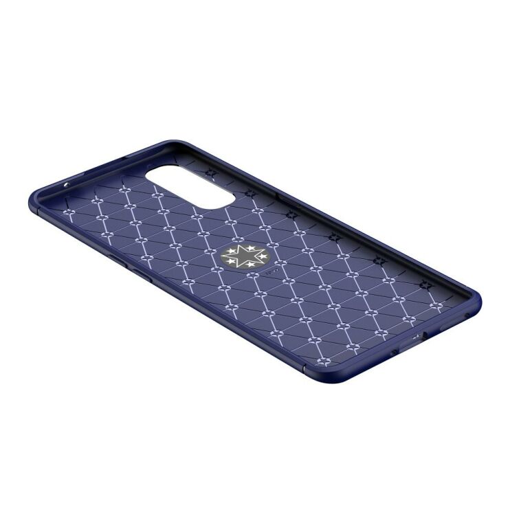 Чехол с магнитным кольцом UniCase Magnetic Ring для OPPO Find X2 - Blue: фото 4 из 18