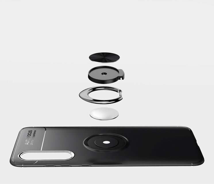 Чехол с магнитным кольцом UniCase Magnetic Ring для Xiaomi Mi 9 - Red: фото 7 из 12