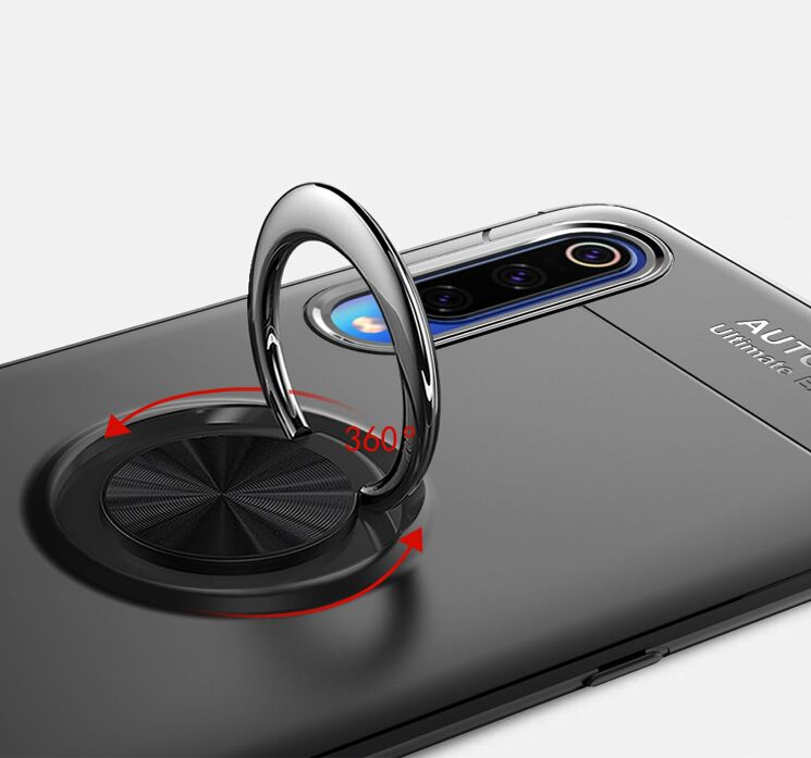 Чехол с магнитным кольцом UniCase Magnetic Ring для Xiaomi Mi 9 - Red: фото 6 из 12