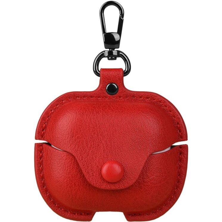 Захисний чохол UniCase Retro Cover для Samsung Galaxy Buds 3 / Buds 3 Pro - Red: фото 1 з 8