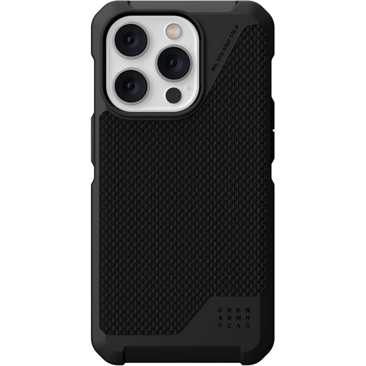 Защитный чехол URBAN ARMOR GEAR (UAG) Metropolis LT MagSafe для Apple iPhone 14 Pro (114050113940) - Kevlar Black: фото 1 из 10