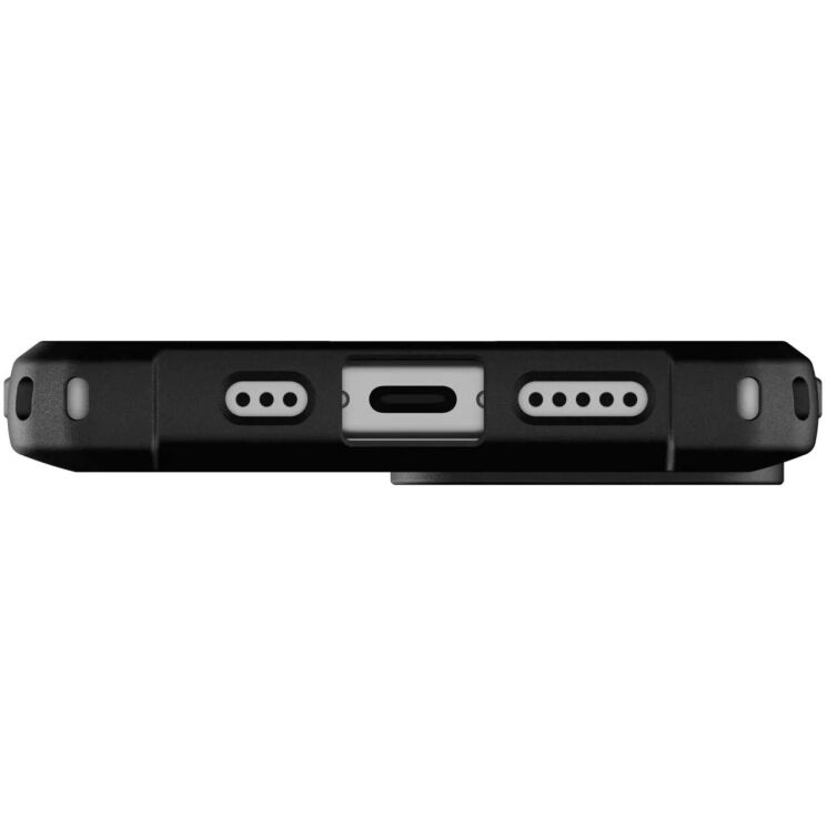 Защитный чехол URBAN ARMOR GEAR (UAG) Metropolis LT MagSafe для Apple iPhone 15 - Kevlar Black: фото 9 из 10