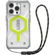 Защитный чехол URBAN ARMOR GEAR (UAG) Pathfinder Clear MagSafe для Apple iPhone 16 Pro - Active Neon Lanyard (360572C)
