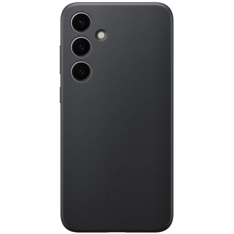 Защитный чехол Vegan Leather Case для Samsung Galaxy S24 Plus (S926) GP-FPS926HCABW - Black: фото 1 из 5