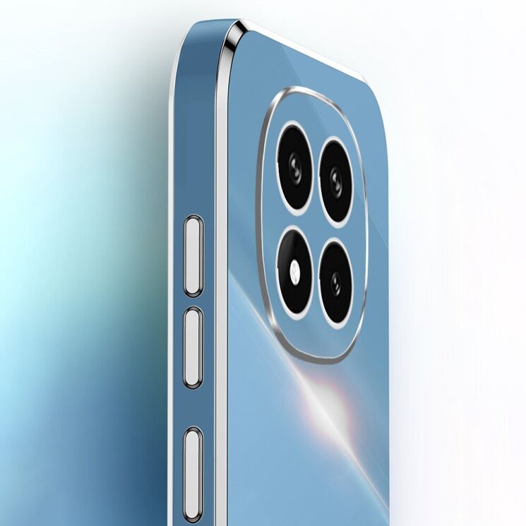 Защитный чехол XINLI Porcelain Ring для Xiaomi Redmi Note 14 Pro 5G / Poco X7 - Purple: фото 3 из 4