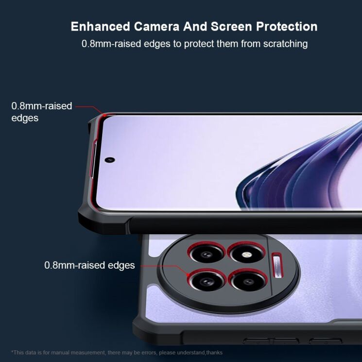 Захисний чохол XUNDD Rugged Case для Realme 13 Pro / 13 Pro Plus - Black: фото 3 з 13
