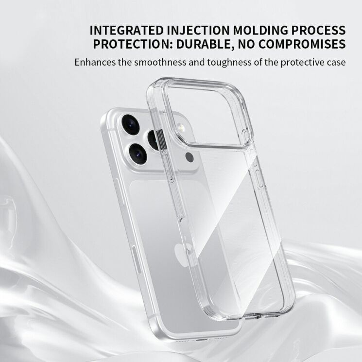 Защитный чехол ZGA Clear Fit Case для Apple iPhone 18 Pro Max - Transparent: фото 7 из 10