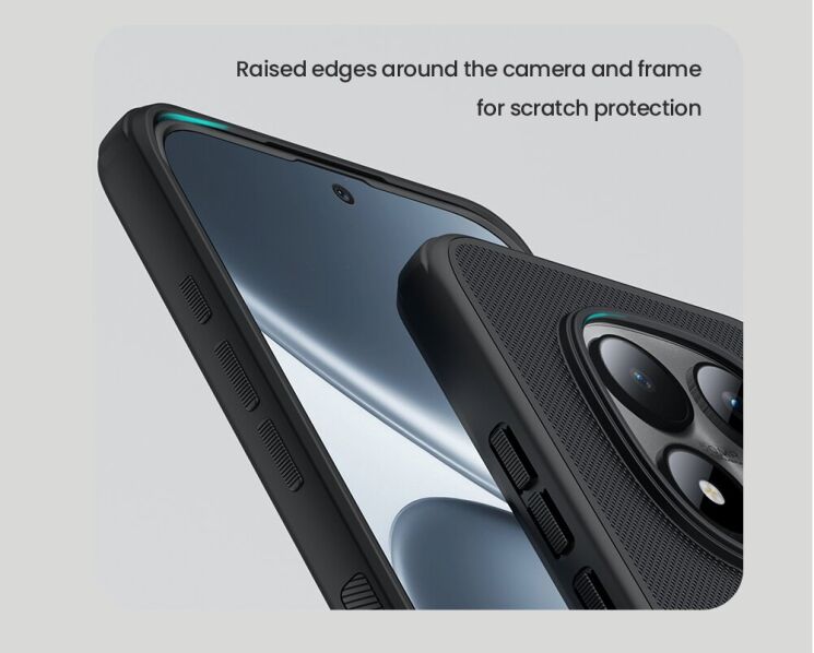 Захисний (PC+TPU) чохол NILLKIN Frosted Shield Pro Magnetic для Xiaomi Redmi Note 15 Pro 5G - Black: фото 12 з 19