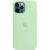 Оригинальный чехол MagSafe Silicone Case для Apple iPhone 12 Pro Max (MK053) - Pistachio: фото 1 из 4