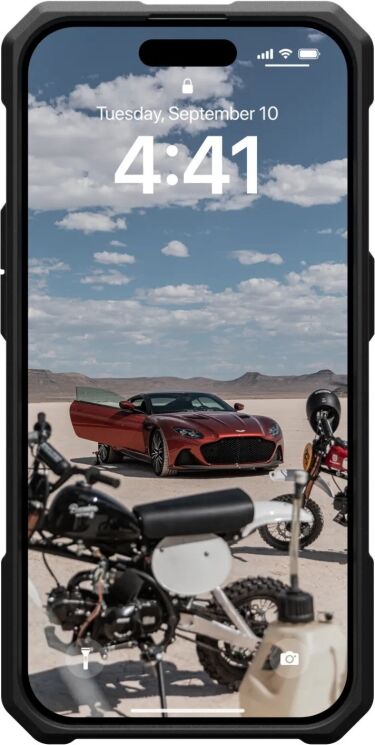 Захисний чохол URBAN ARMOR GEAR (UAG) Monarch Pro MagSafe для Apple iPhone 15 Pro Max (11422211427B) - Carbon Elemental Green: фото 2 з 10