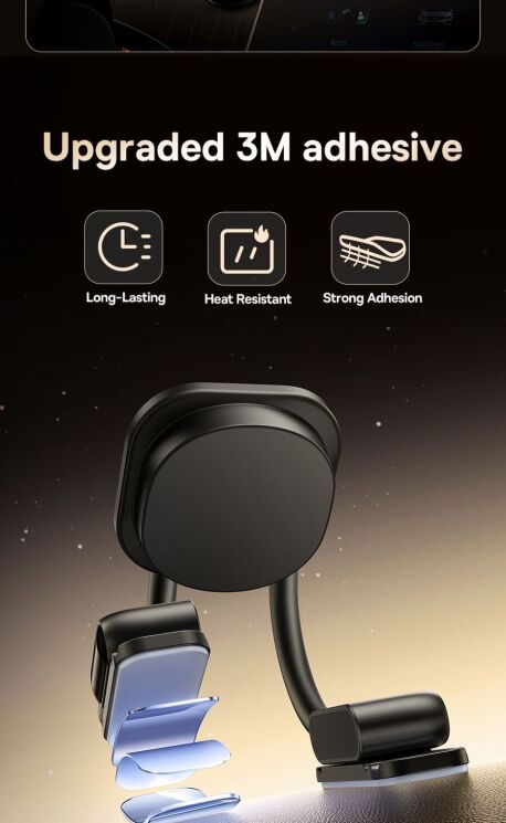 Автомобільний тримач Baseus PrimeTrip C03s (C0013701) - Black: фото 12 з 19