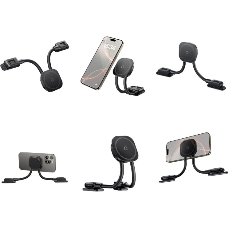 Автомобільний тримач Baseus PrimeTrip C03s (C0013701) - Black: фото 6 з 19