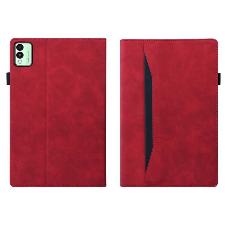 Чехол Deexe Business Style для TECNO Megapad 11 - Red: фото 6 из 10