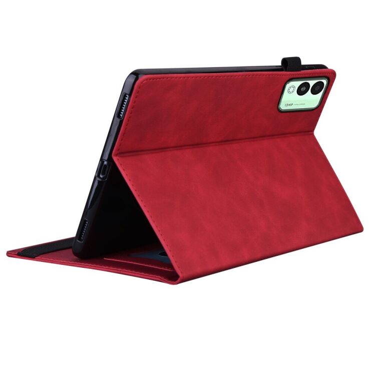 Чехол Deexe Business Style для TECNO Megapad 11 - Red: фото 4 из 10