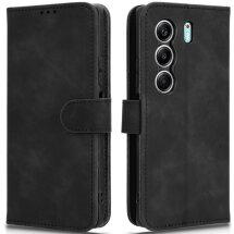Чехол Deexe Classic Wallet для TECNO Camon 40 (CM5) - Black: фото 1 из 6