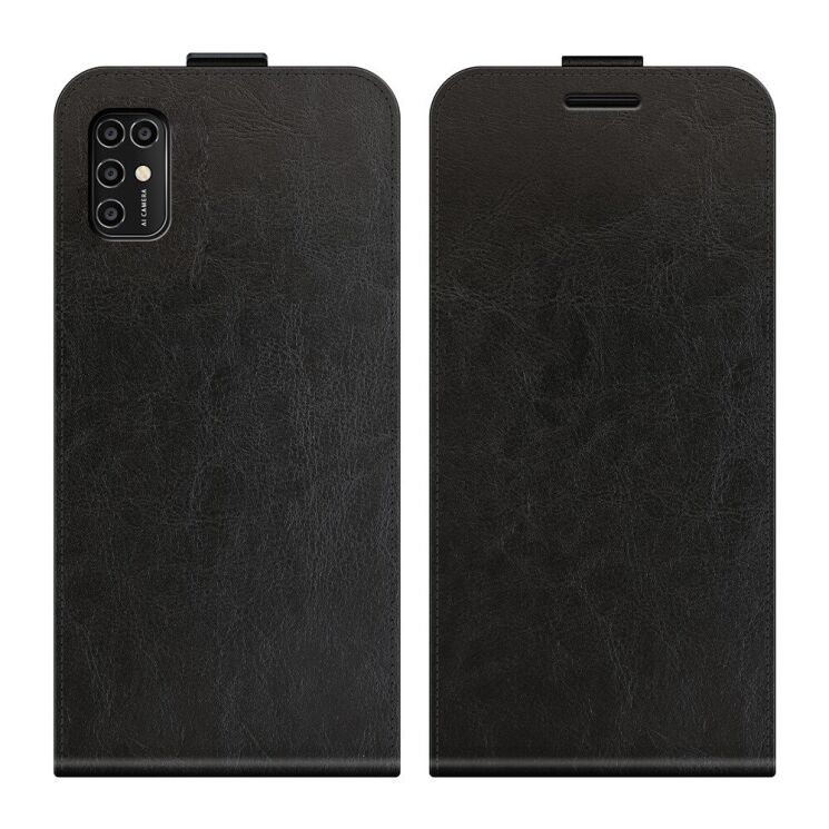 Чехол Deexe Flip Case для ZTE Blade V2020 Smart - Black: фото 1 из 11