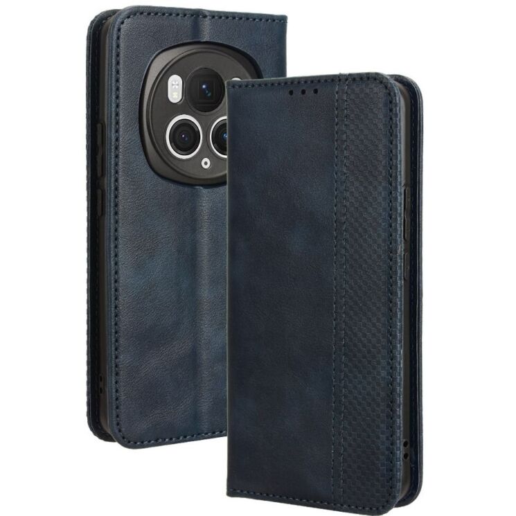 Чохол Deexe Retro Style для Honor Magic 6 Pro - Blue: фото 1 з 7