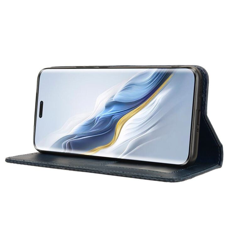Чохол Deexe Retro Style для Honor Magic 6 Pro - Blue: фото 3 з 7