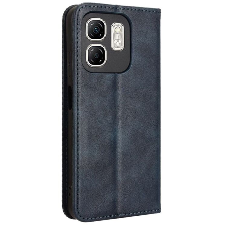 Чехол Deexe Retro Style для Infinix Smart 9 (X6532) / Hot 50i (X6531) - Blue: фото 6 из 7
