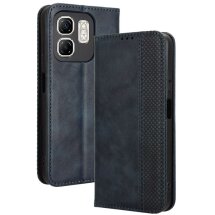 Чехол Deexe Retro Style для Infinix Smart 9 (X6532) / Hot 50i (X6531) - Blue: фото 1 из 7
