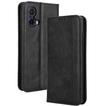 Чехол Deexe Retro Style для Motorola Moto G85 - Black: фото 1 из 7
