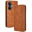 Чохол Deexe Retro Style для OnePlus Nord CE 3 - Brown (336801Z)