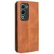 Чохол Deexe Retro Style для OPPO A5 - Brown (385800Z). Фото 7 з 16