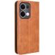 Чехол Deexe Retro Style для OPPO Reno 13 5G - Brown (376512Z). Фото 6 из 7