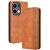 Чохол Deexe Retro Style для OPPO Reno 13 5G - Brown: фото 1 з 7