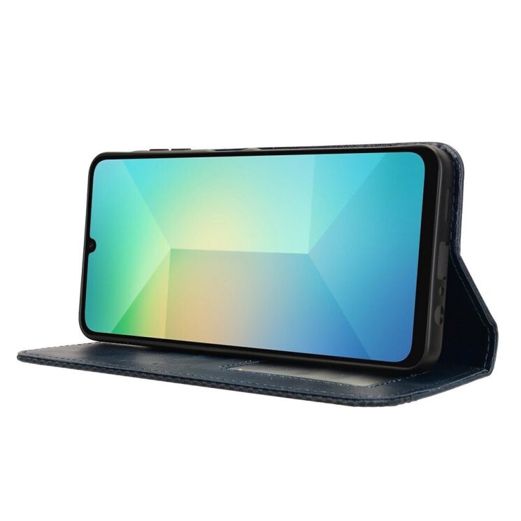 Чехол Deexe Retro Style для Samsung Galaxy A06 (A065) - Blue: фото 3 из 7