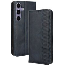 Чехол Deexe Retro Style для Samsung Galaxy S24 FE (S721) - Blue: фото 1 из 7