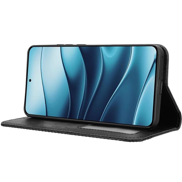 Чохол Deexe Retro Style для Xiaomi Redmi Note 14 5G - Black: фото 4 з 7
