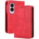 Чехол Deexe Retro Style (FF) для Samsung Galaxy Fold 8 - Red (424585R). Фото 1 из 5