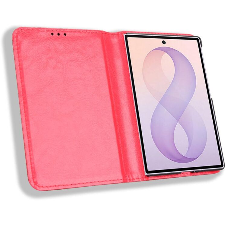 Чехол Deexe Retro Style (FF) для Samsung Galaxy Fold 8 - Red: фото 2 из 5