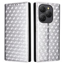 Чехол Deexe Rhombus Book для Blackview Shark 9 - Silver: фото 1 из 10