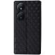 Чехол Deexe Rhombus Book для Honor X7b - Black (347216B). Фото 5 из 7