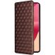 Чохол Deexe Rhombus Book для Motorola Edge 50 Fusion - Brown (354256Z). Фото 8 з 9