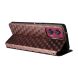 Чохол Deexe Rhombus Book для Motorola Edge 50 Fusion - Brown (354256Z). Фото 4 з 9