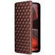 Чехол Deexe Rhombus Book для Motorola Moto G15 / G15 Power - Brown (372611Z). Фото 6 из 10